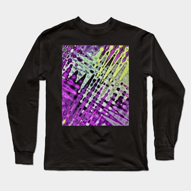 Stocksom Crystals of Violet 2.... Long Sleeve T-Shirt by stocksomart